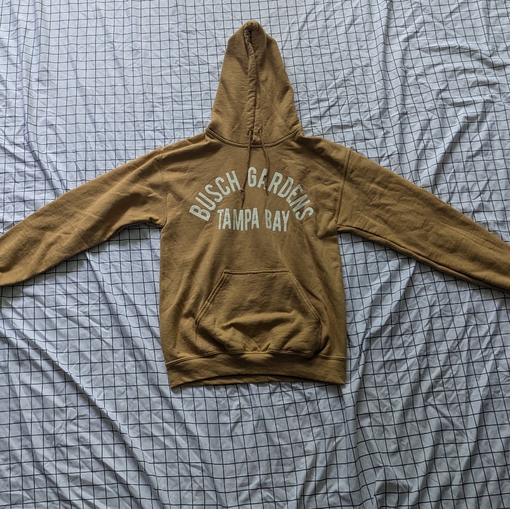 Yellow Busch Gardens Hoodie